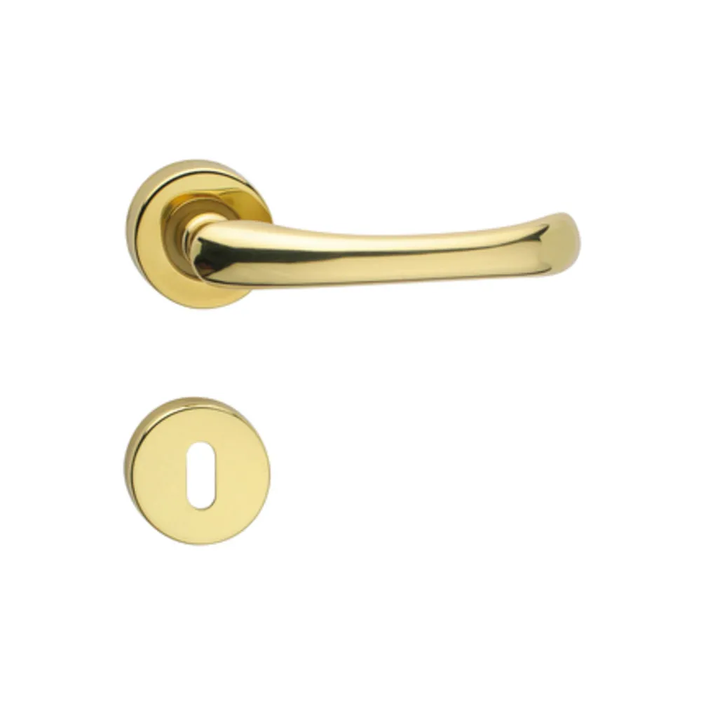 MANIGLIA ZAMA CAPRI C/BOCCHETTA ORO LUCIDO V (2