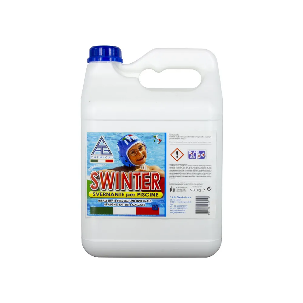 SVERNANTE P/PISCINA MULTIFUNZIONE 5 L SVERNANTE P/PISCINA MULTIFUNZIONE 5 L