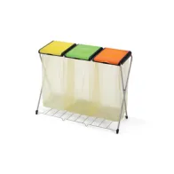 PATTUMIERA GIMI TRIO C/GRIGLIA E TRE COPERCHI