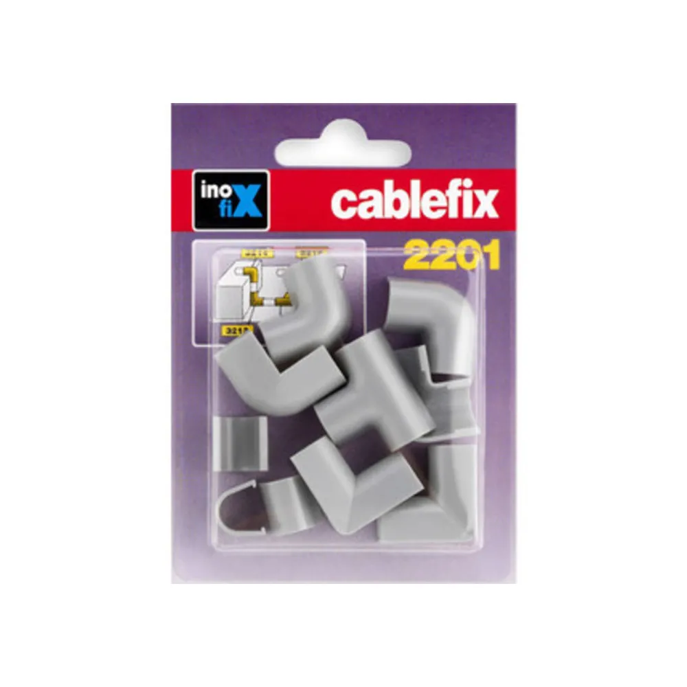 GIUNTO P/CANALINA INOFIX CF 10 PZ GRIGIO