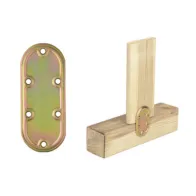 PIASTRA 970 DIRITTA ACCIAIO TROPIC  50X160 MM (25