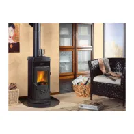 STUFA LEGNA  5 KW SUPER JUNIOR NERO