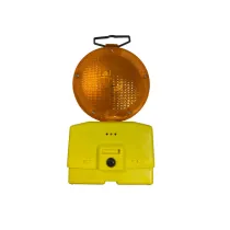 LAMPEGGIANTE P/CANTIERE LUCE GIALLA S/BATTERIA