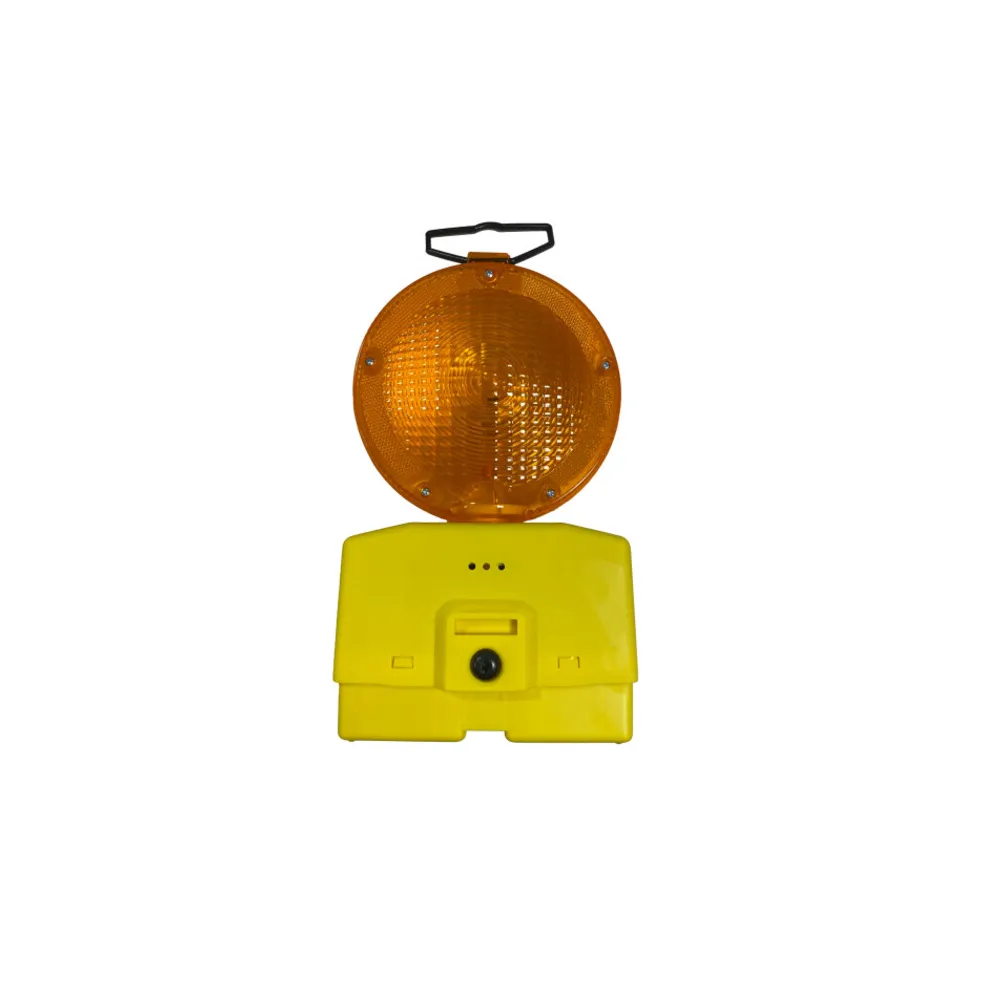LAMPEGGIANTE P/CANTIERE LUCE GIALLA S/BATTERIA