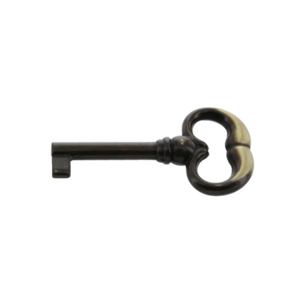 CHIAVE P/MOBILI 33730 35X62 MM BRONZO SFUMATO (25 CHIAVE P/MOBILI 33730 35X62 MM BRONZO SFUMATO (25