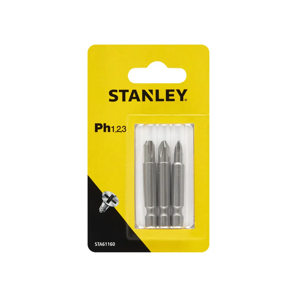 PIRANHA STANLEY STA61160 (X61160) 3 INSERTI MM.48 PH 1-2-3 PIRANHA STANLEY STA61160 (X61160) 3 INSERTI MM.48 PH 1-2-3