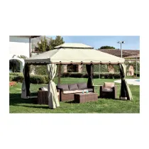 C GAZEBO ALLUMINIO 300X400CM RIYAD