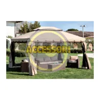 C SET 4 TELI LATERALI P/GAZEBO ADVENTURE/RIYAD 3X4 M