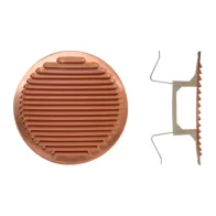 GRIGLIA AERAZIONE RAME ANTINS C/MOLLE  80/125