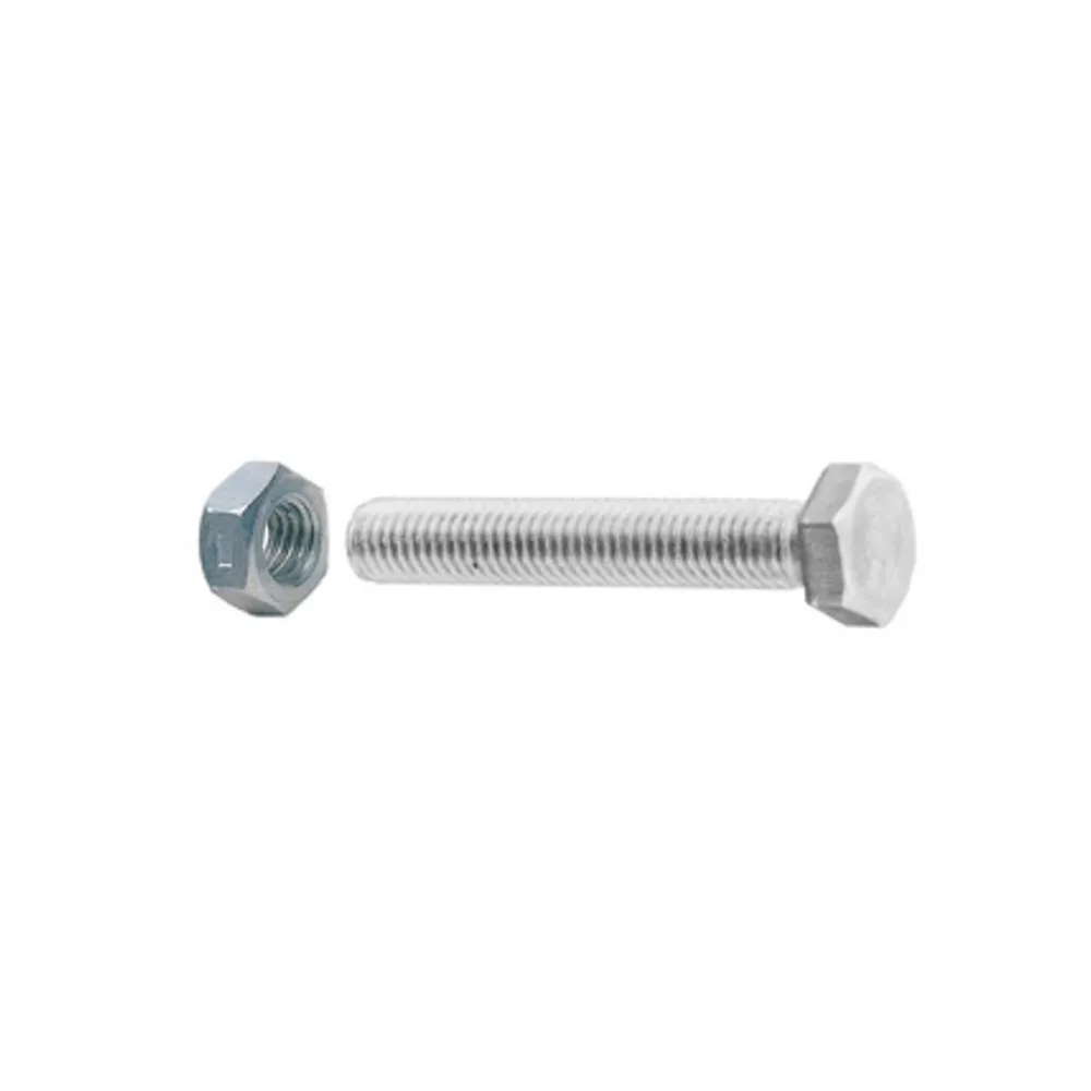 SC VITI A METALLO TESTA ESAG 10X 60 ZINC C/DADO  4PZ (5