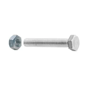 SC VITI A METALLO TESTA ESAG 10X 60 ZINC C/DADO  4PZ (5