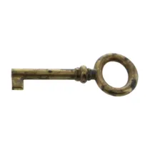 CHIAVE P/MOBILI 33728 29X69 MM OTTONE ANTICATO (25