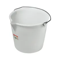 SECCHIO ALIMENTARE C/BECCO 17 L BIANCO (10