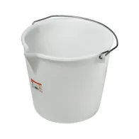 SECCHIO ALIMENTARE C/BECCO 17 L BIANCO (10