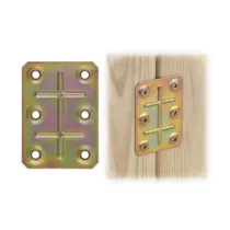 PIASTRA 162 DIRITTA ACCIAIO TROPIC 50X70 MM (100