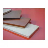 MENSOLA SQUADRATA BIANCA 30X1