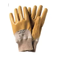 GUANTI NITRILE GIALLO C/POLSO TG. 8 RIF.72160 (12