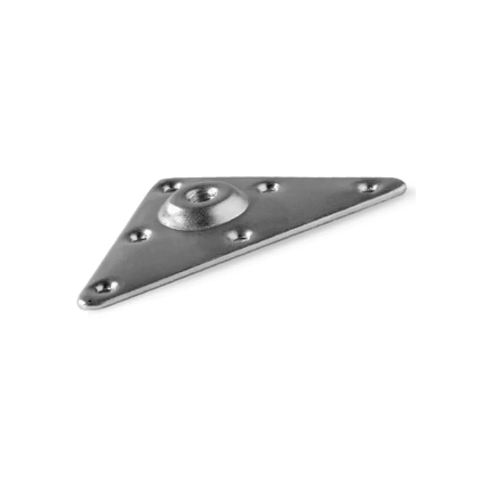 -PIASTRA FE.ZINC. X PIEDINI LEGNO FORO M10 (200 -PIASTRA FE.ZINC. X PIEDINI LEGNO FORO M10 (200