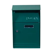 CASSETTA POSTALE ACCIAIO 21X9X32