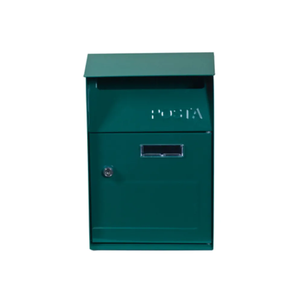 CASSETTA POSTALE ACCIAIO 21X9X32