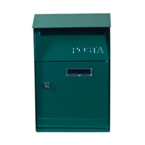 CASSETTA POSTALE ACCIAIO 21X9X32