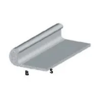 PROFILO CROMO H.200 CM UNGHIETTA 18X1 MM (5