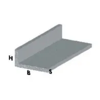 PROFILO CROMO H.200 CM ELLE 30X15X1 MM (5