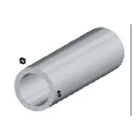 PROFILO CROMO H.100 CM TUBO TONDO 12X1 MM (5
