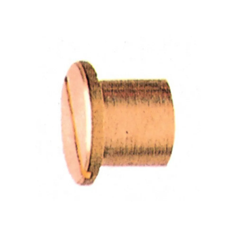 TESTINA CIECA 8MA OTTONE LUCIDO* (50
