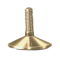 PIEDINO FISSO OTTONE MA10 X D 30 MM* (25