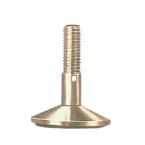 PIEDINO REGOLABILE OTTONE MA12 X D 40 MM (20