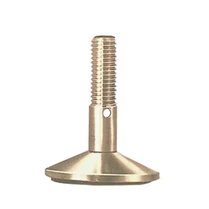 PIEDINO REGOLABILE OTTONE MA12 X D 40 MM (20