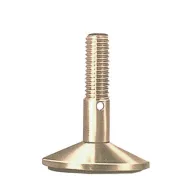 PIEDINO REGOLABILE OTTONE MA12 X D 50 MM (10