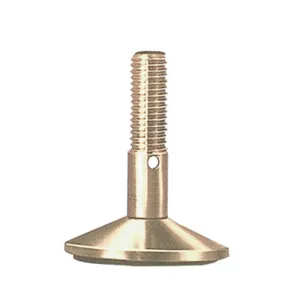 PIEDINO REGOLABILE OTTONE MA12 X D 50 MM (10