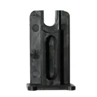 TAPPO P/CREMAGLIERA 2774 PLASTICA NERO (2