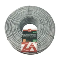 FUNE ACCIAIO COMMERCIALE 42F D  2 MM** (100