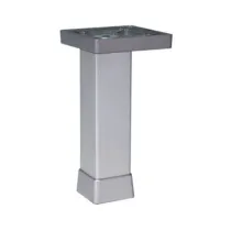 PIEDINO REGOLABILE ALLUM 150 MM P0702-Z ARGENTO (12