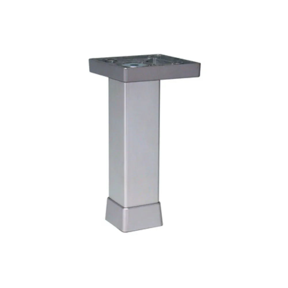 PIEDINO REGOLABILE ALLUM 150 MM P0702-Z ARGENTO (12