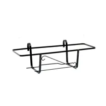 FIORIERA DA BALCONE TIPO NAPOLI 40 CM NERO (5