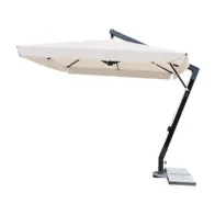 C OMBRELLONE PALO 93X93 ALL 300X400 NERO ARUBA