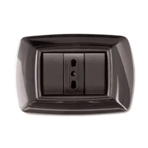 PLACCA LIFE LIVING PLAST NERO GLITTERING 3P (10