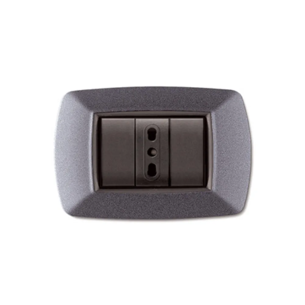 PLACCA LIFE LIVING PLAST GRIGIO CHIARO VULCAN 3P (10