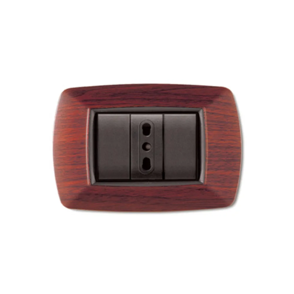 PLACCA LIFE LIVING PLAST LEGNO SCURO 3P (10
