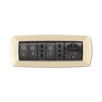 PLACCA LIFE LIVING PLAST AVORIO 7P