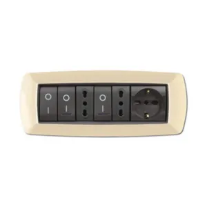 PLACCA LIFE LIVING PLAST AVORIO 7P