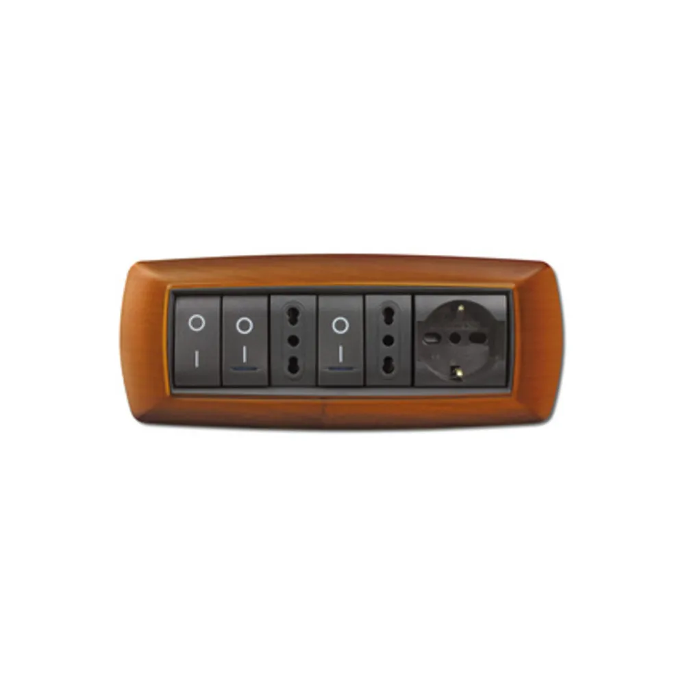 PLACCA LIFE LIVING PLAST LEGNO CHIARO 7P