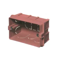 SCATOLA RETTANGOLARE INCASSO 6/7 P 178X70X48 MM (10