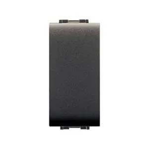 LIFE 4000 INTERRUTTORE UNIPOLARE GRIGIO ANTRACITE (12