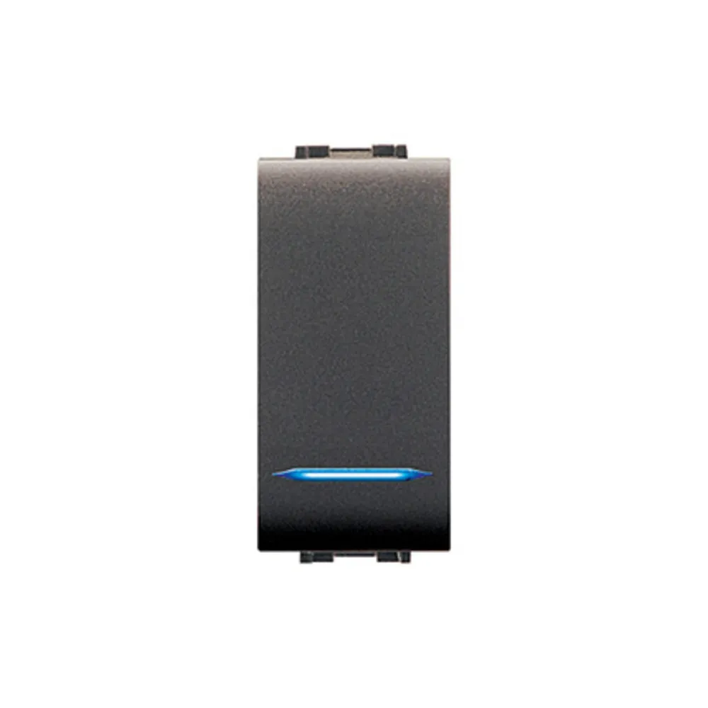 LIFE 4013 DEVIATORE UNIPOLARE ILLUMIN.LE GRIGIO (12 LIFE 4013 DEVIATORE UNIPOLARE ILLUMIN.LE GRIGIO (12
