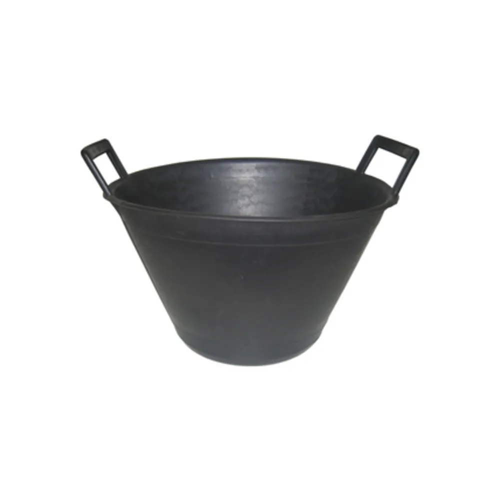 SECCHIO P/MURATORE PLAST 2 MAN NERO D 36CM 10 L (10